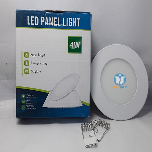 Đèn led âm trần siêu mỏng tròn 4W