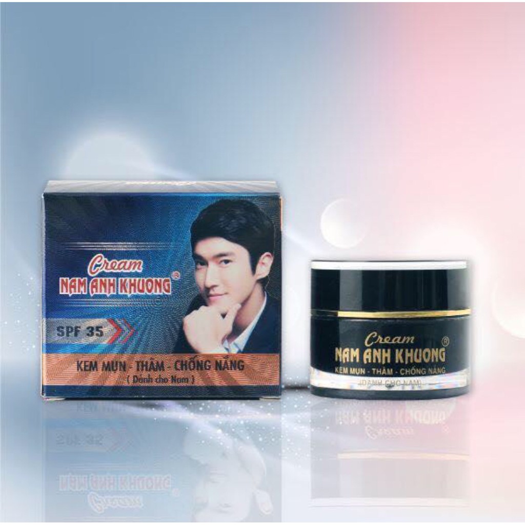 Kem Mụn - Thâm - Chống Nắng dành cho nam Nam Anh Khương (18g)