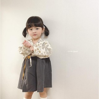 SET HANBOK HỌA TIẾT DỄ THƯƠNG CHO BÉ YÊU STYLE HÀN QUỐC