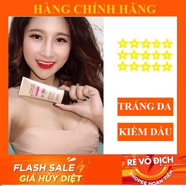 Kem chống nắng trắng da mặt và toàn thân Dabo Tune UP Base Sun Cream Hàn quốc cao cấp 70ml/Hộp