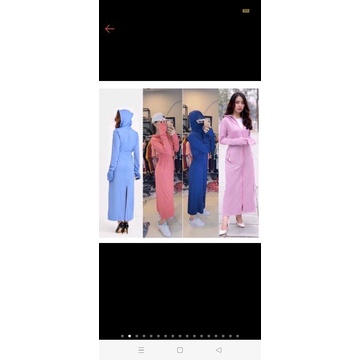 Áo khoác thông hơi chống nắng kim cương dáng dài