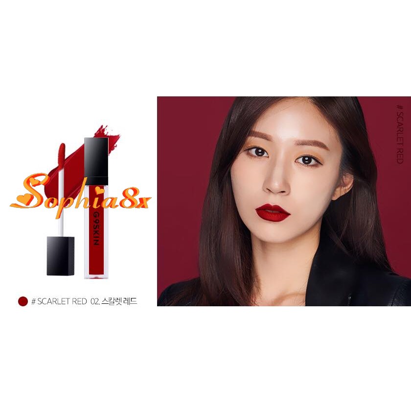 Son kem lì bền màu Hàn Quốc G9Skin First Lip Matte G9 Skin 01-08