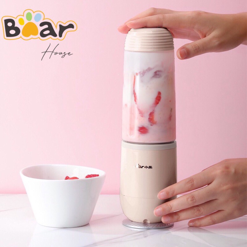 MÁY XAY CẦM TAY BEAR CHÍNH HÃNG LOẠI 2 CỐC D04B1