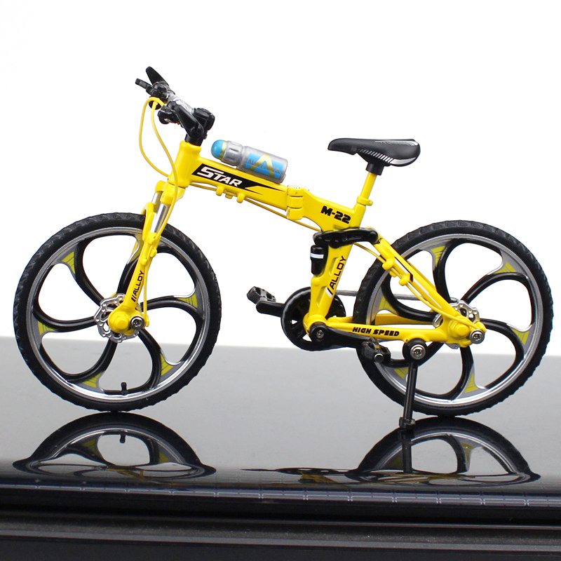 Mô hình xe đạp leo núi mini bằng hợp kim tỉ lệ 1:10