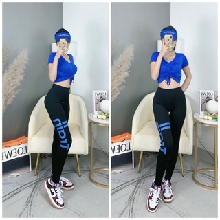 ✅ Quần tập Zumba,Gym, Yoga, Aerobic, thể dục n ( áo thun kiểu buộc dây, quần túi hộp)