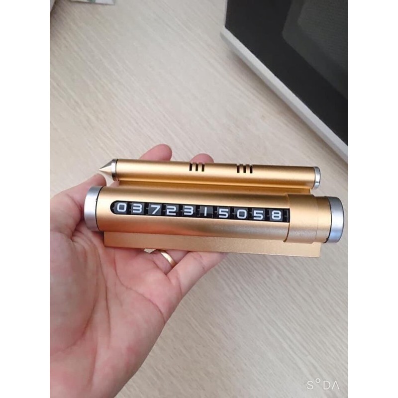 Bảng ghi số điện thoại, thẻ đỗ xe hiển thị số điện thoại gắn Taplo xe hơi - Tích hợp phá kính.Đồ Gia Dụng Nhà Bếp Shop | BigBuy360 - bigbuy360.vn