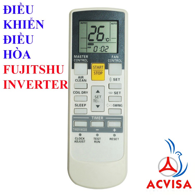 Điều Khiển Điều Hòa Fujitshu Inverter