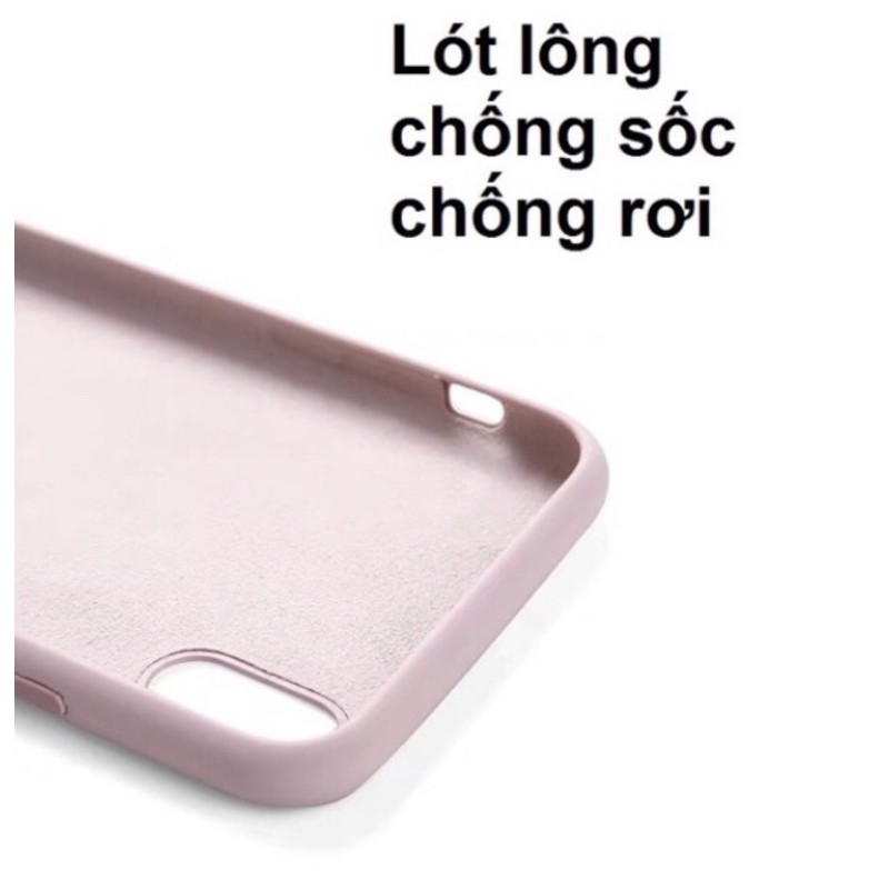 Ốp lưng iphone CHỐNG BẨN LOGO TÁO FULL VIỀN 5/5s/6/6plus/6s/6splus/7/7plus/8/8plus/x/xr/xs