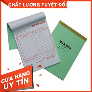 Hoá đơn bán lẻ 13x19 cm