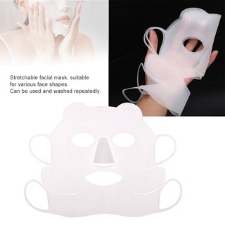 Mặt Nạ Silicon đắp Lotion Mask trắng