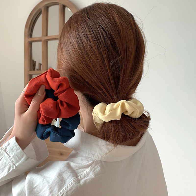 Dây buộc tóc phong cách thời trang retro pháp dành cho nữ