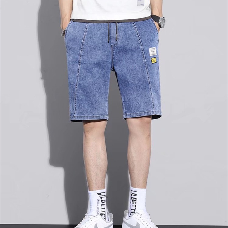 Quần Short jeans Nam Có Túi Lớn size M-3XL Phong Cách Hong Kong Trẻ Trung