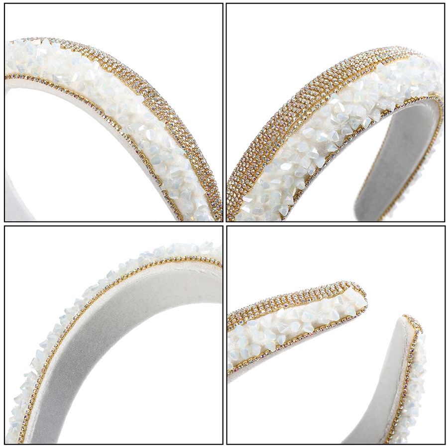 Cài tóc đính đá lấp lánh phong cách cổ điển