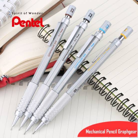 Chì Bấm Cơ Khí Pentel Graphgear 500