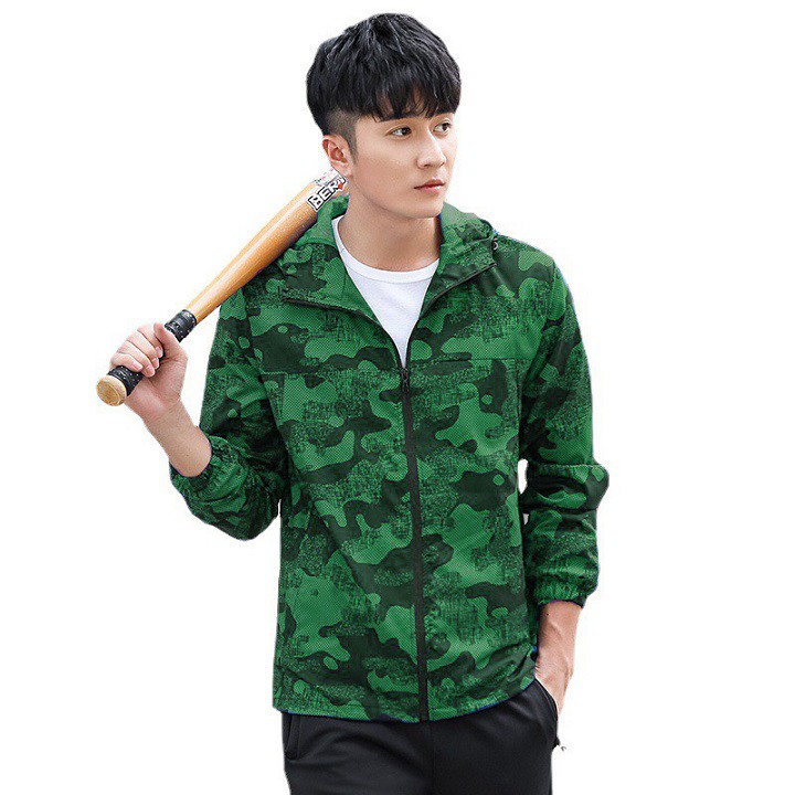 Áo Khoác Dù Nam Rằn Ri [Freeship] Áo Khoác Gió Nam Chống Nắng Thể Thao TTGG1035 | BigBuy360 - bigbuy360.vn