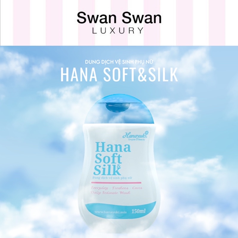 Dung Dịch Vệ Sinh Phụ Nữ Hana Soft Silk 150g