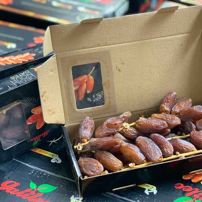 500g Chà Là Nguyên Cành Không Đường Isarel