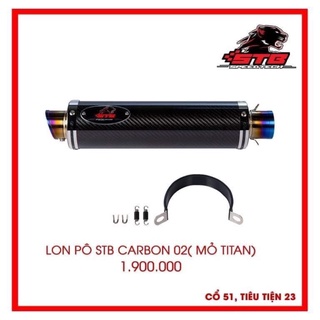 Pô STB CarBon chính hãng