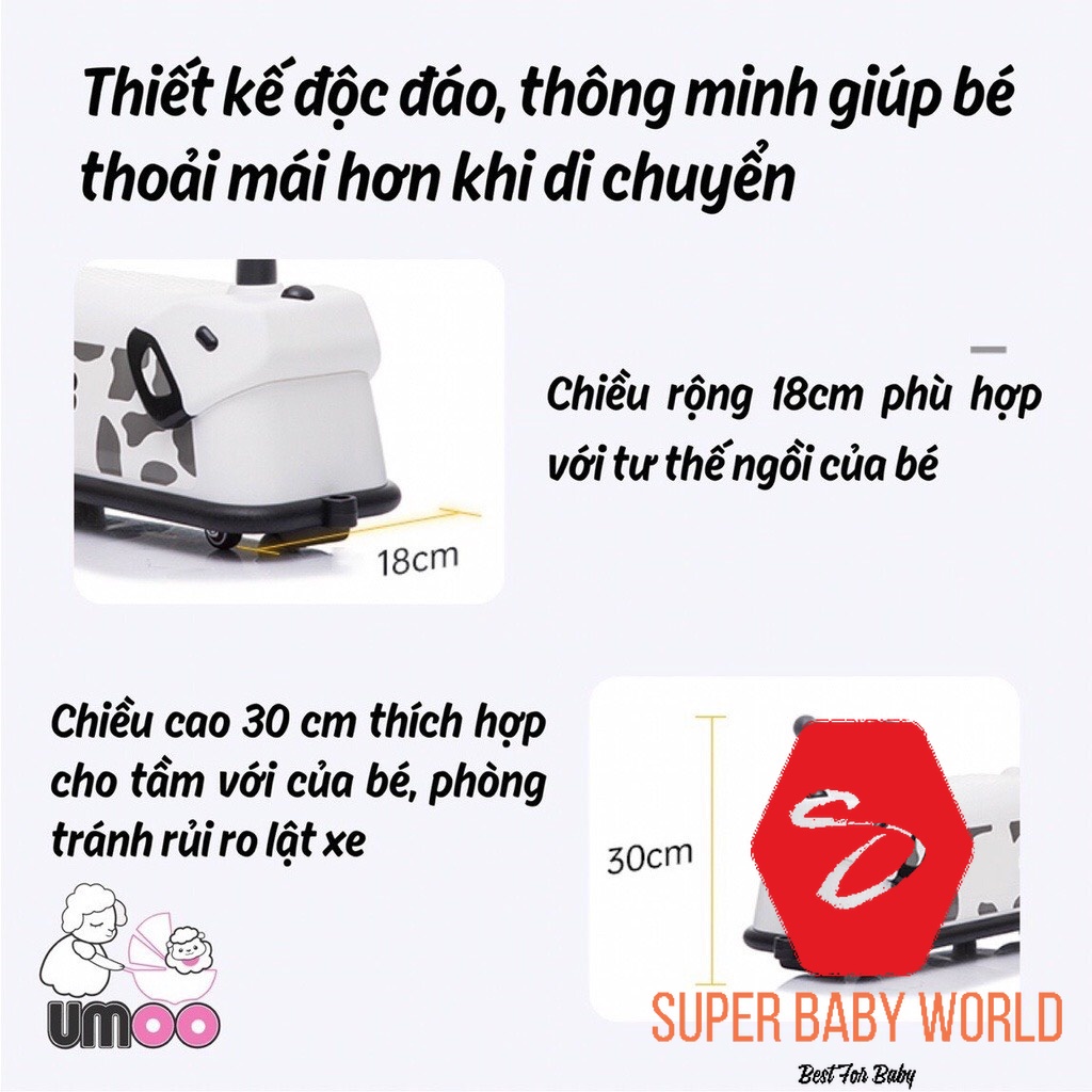 Xe chòi chân Cún UMOO