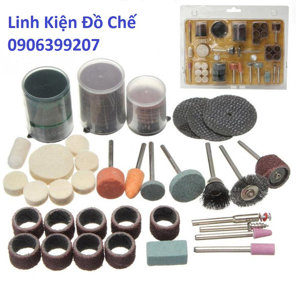 Bộ Phụ Kiện Máy Khoan Mài Khắc 105 Chi Tiết