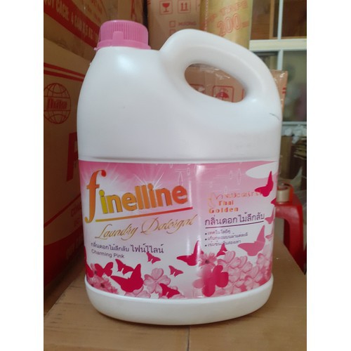 Nước giặt Finelline 3600ml Công nghệ Thái - 1 Can Nước Giặt Finelline Siêu Thơm, Siêu Tiết Kiệm!