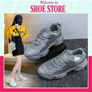 Giày Thể Thao Nữ 💖FREESHIP💖 Sneaker Nữ Tăng Chiều Cao 5cm - Giày Phong Cách Hàn Quốc
