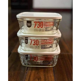 Hộp Thủy Tinh Vuông Chịu Nhiệt Lock&Lock 730ml