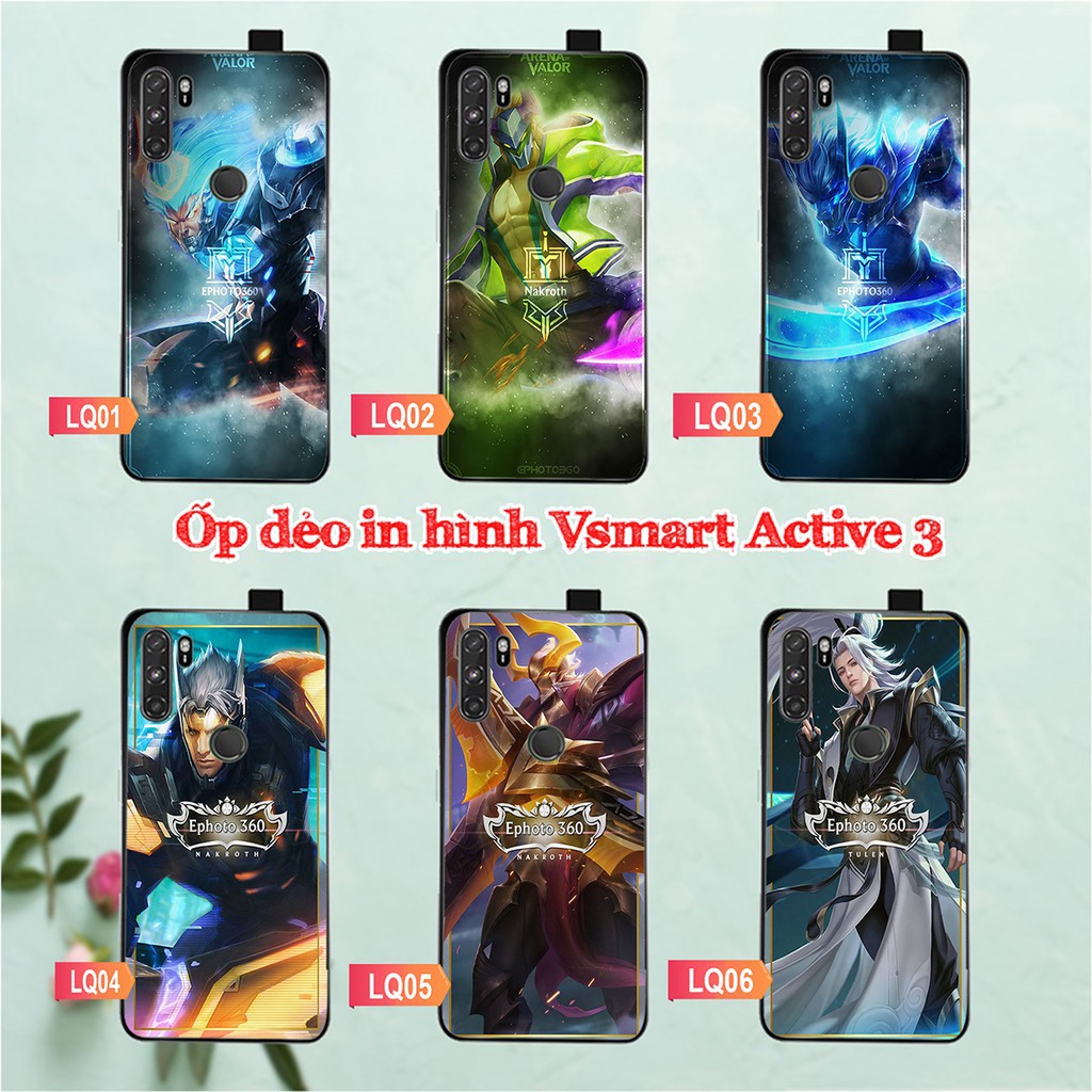 Ốp Dẻo TPU - Vsmart Live,Live 4,Joy 4,Active3,Joy 3,Joy2+,Aris/Arispro In hình Liên quân cực đẹp