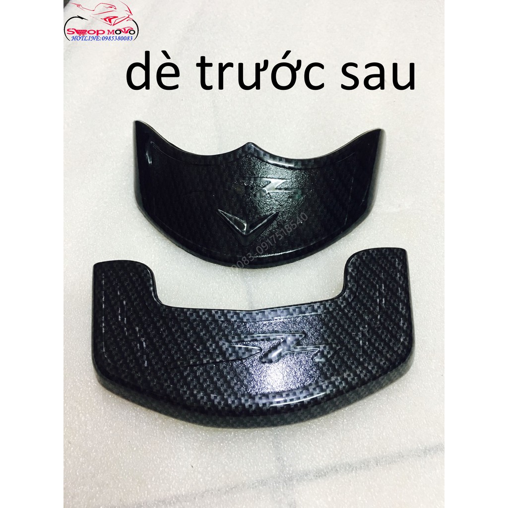 bộ combo 6 món Lốc máy nhỏ, che két nước, gác chân sau, bầu gió, dè trước sau, và ốp bô