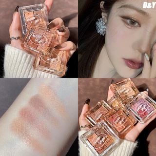 Bảng Phấn Mắt Màu Lì/Lấp Lánh Tông Nude Chống Thấm Nước Lâu Trôi