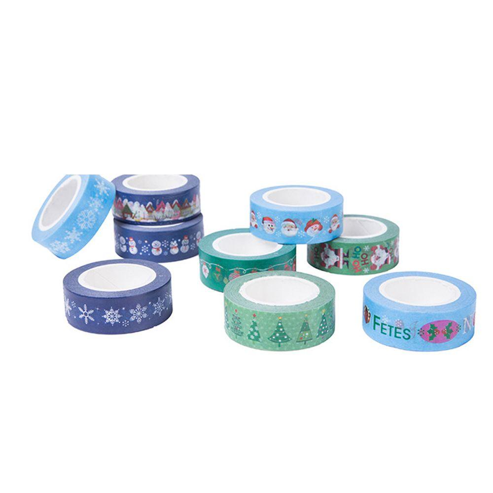 Băng Keo Họa Tiết Giáng Sinh Trang Trí Sổ Tay DIY