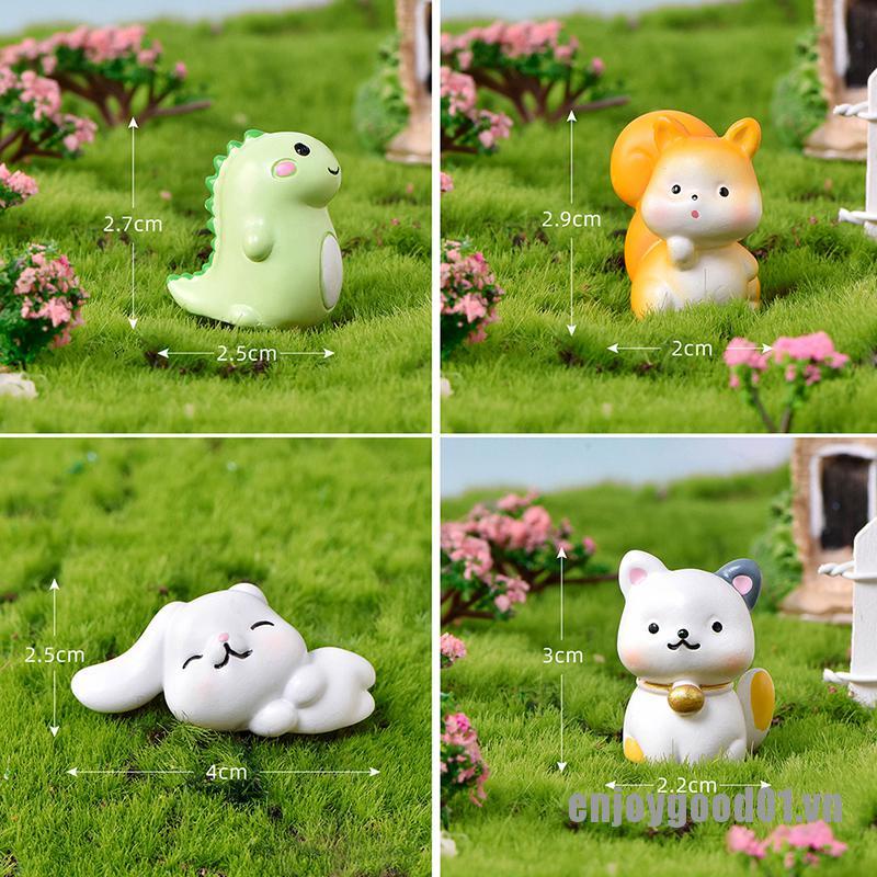 Mô Hình Động Vật Mini Trang Trí Nhà Búp Bê