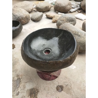 lavabo đá cuội tự nhiên