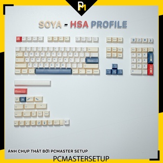 Keycap pbt Soya HSA profile nút cho bàn phím cơ pcmaster