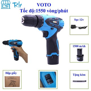 Máy khoan pin voto 12V