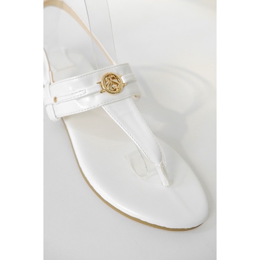 [JOIEHOME] Sandal xỏ ngón màu trắng