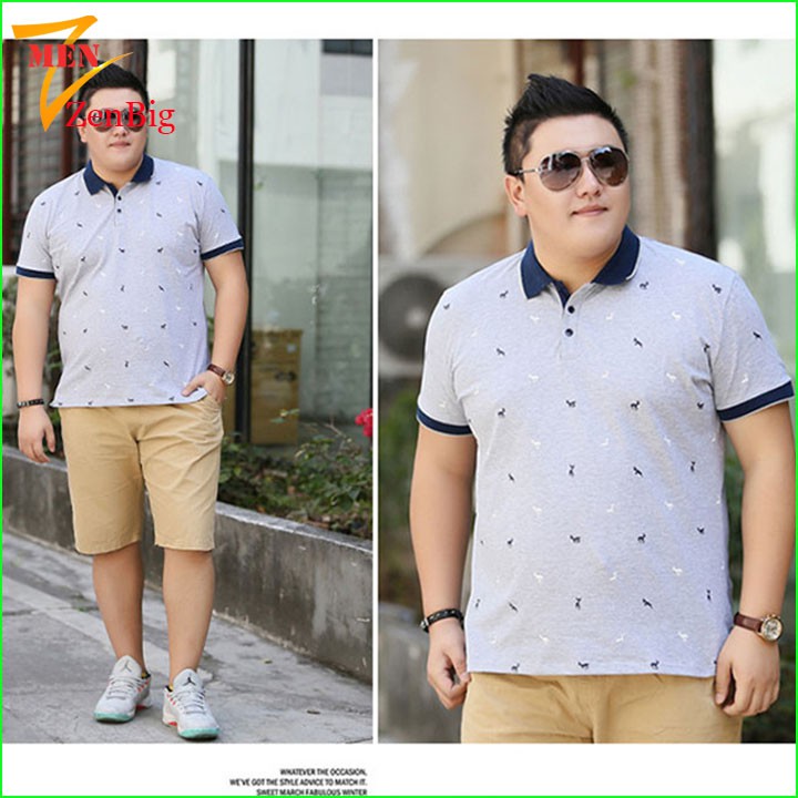 áo phông nam có cổ big size dành cho người Mập | BigBuy360 - bigbuy360.vn