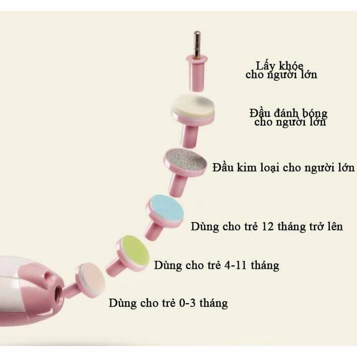 Dụng cụ cắt và giũa móng tay cho mẹ và bé