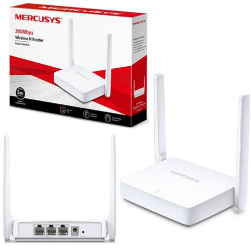 (Siêu Rẻ )Bộ phát WiFi 2 Râu Mercusys MW301R chuẩn N tốc độ 300Mbps - Chính hãng - Hàng Mới Năm 2021