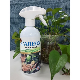 Xịt khử mùi ô tô hữu cơ Nano bạc Careox 500ml công nghệ Đức
