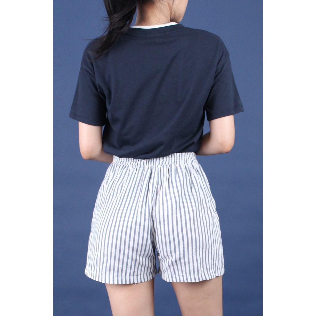 Q9218, Q9219, Q9221, Q9222 & Q9223 - Quần short linen Old navy phối sọc