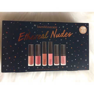 SET 6 CÂY SON MINI MÀU NUDE CỦA BAREMINERALS