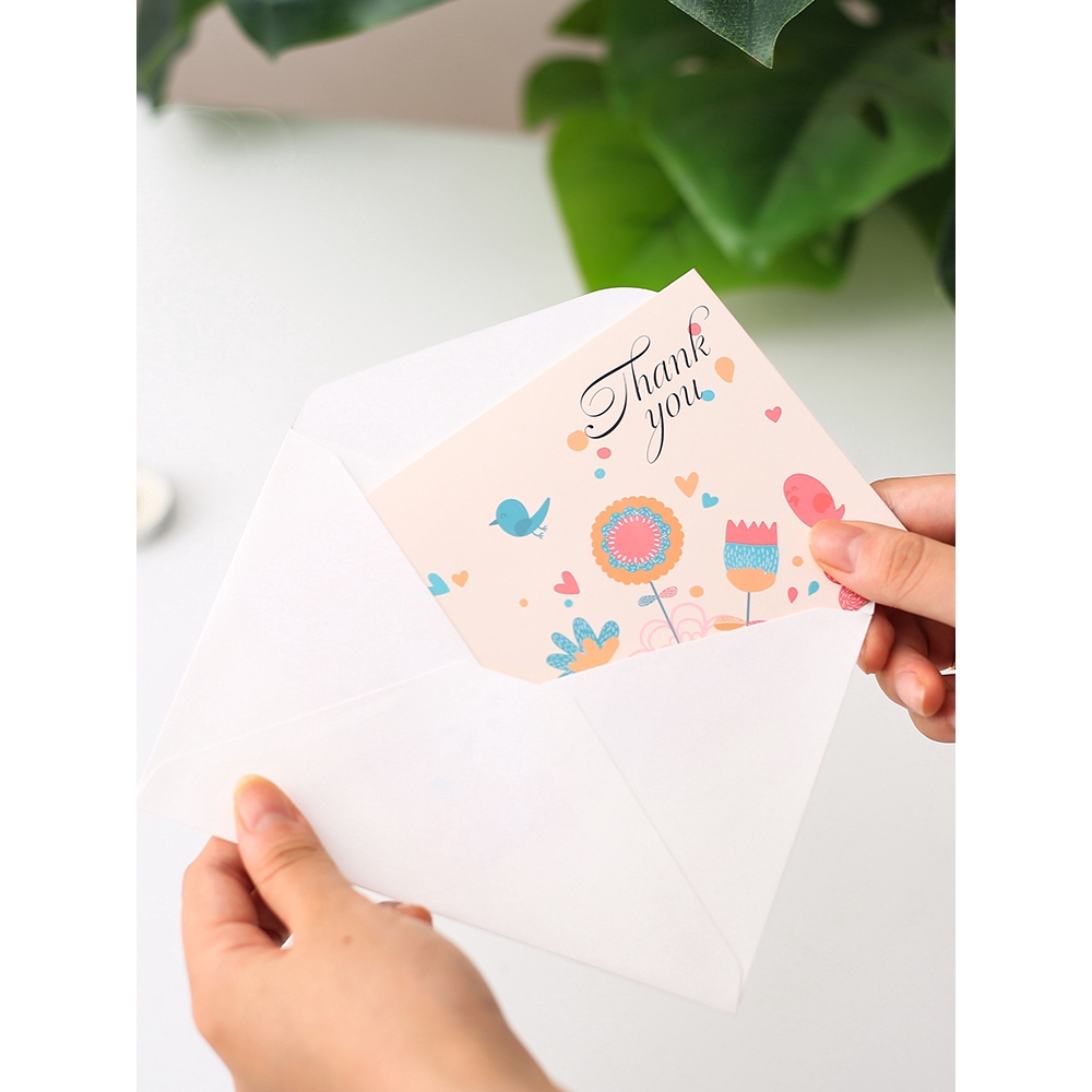 6 Thiệp Mời Sinh Nhật Hình Hoa Và Chim