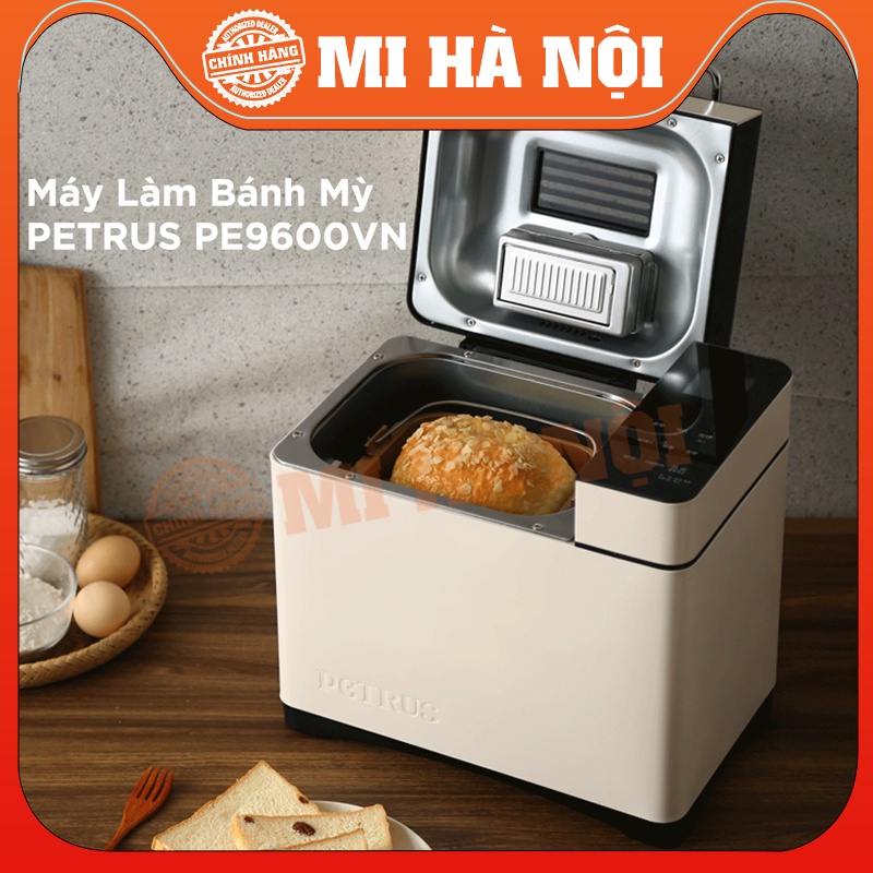 [Mã ELHADEV giảm 4% đơn 300K] Máy làm bánh mì tự động 3 trong 1 Petrus PE9600VN – Sử dụng Tiếng Việt