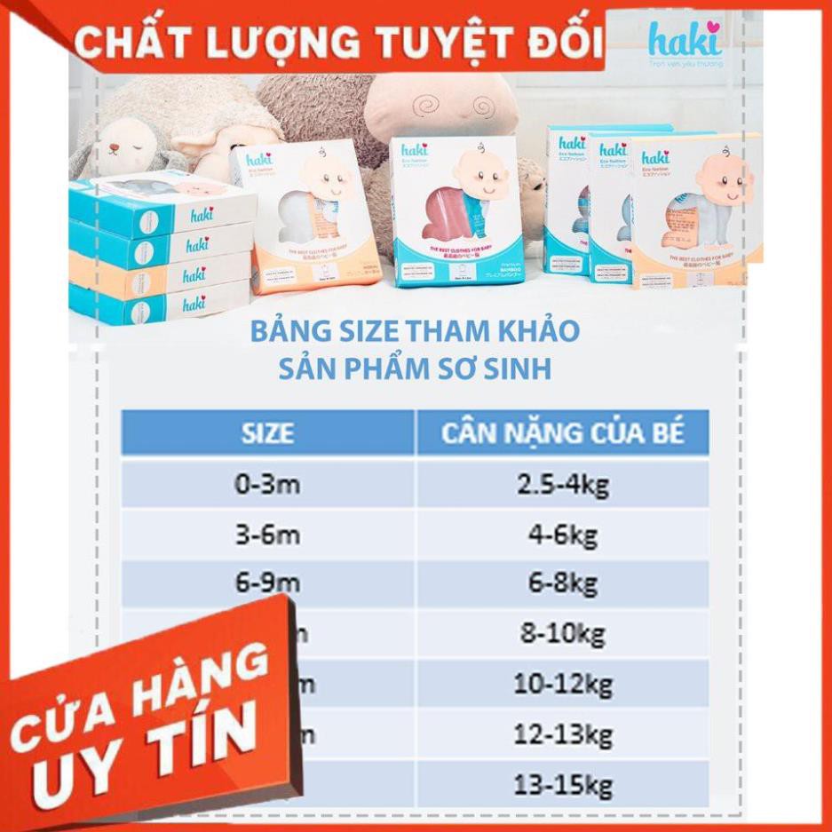 Chính hãng Áo giữ nhiệt sợi tre cao cấp HAKI cho bé- Áo cổ lọ siêu mềm mịn BB008 _Tuyên sỉ