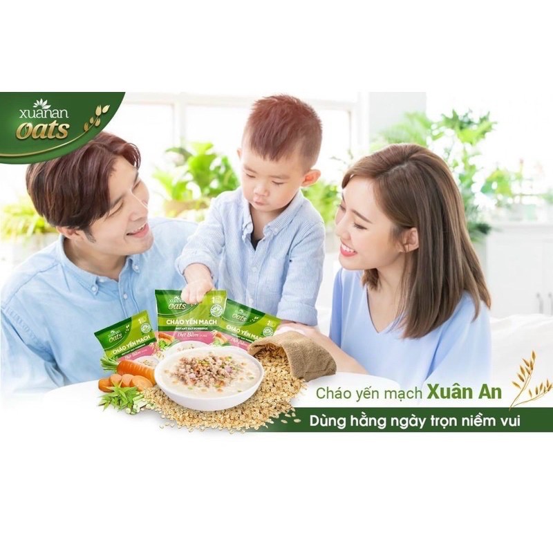 Cháo Yến Mạch Thịt Gà Xuân An-Mua 6 gói Tặng 1 Gói Ngẫu Nhiên | BigBuy360 - bigbuy360.vn