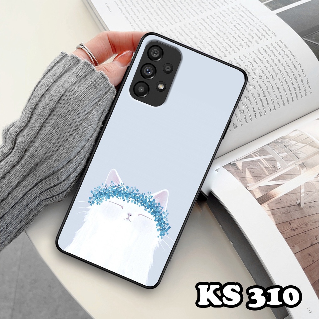 Ốp lưng Samsung A32 (4G/5G) - A52 - A52s - A72 - Ốp Samsung in hình LoveCat - Chất liệu TPU siêu bền