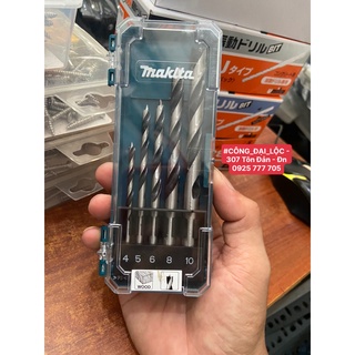 Bộ 5 mũi khoan gỗ makita d-72861