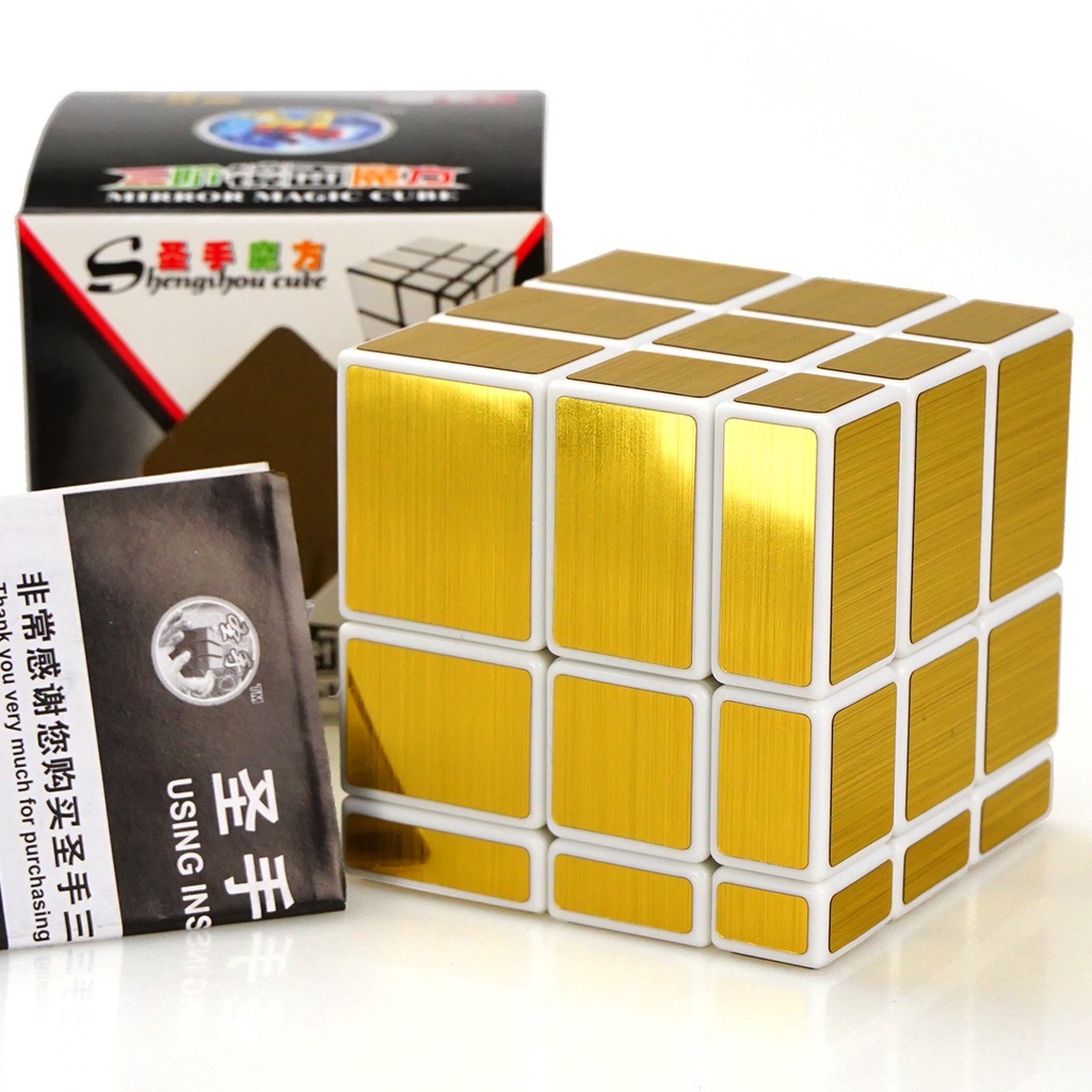 Khối Cube Tráng Gương 3x3x3 3 Kích Thước 3x3 Nhiều Hình Dạng Khác Nhau 57mm