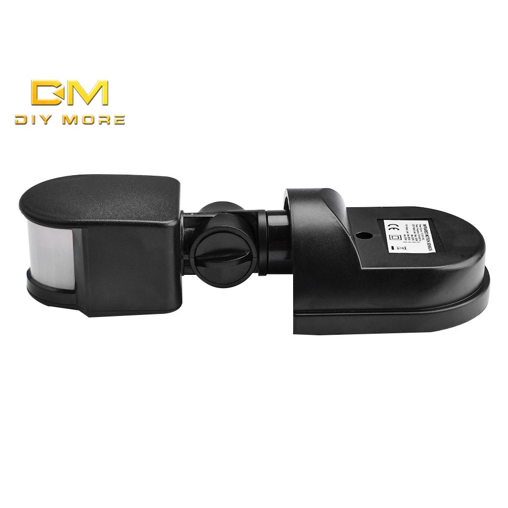 Cảm biến hồng ngoại DIYMORE AC110-240V màu đen chống thấm nước chất lượng cao